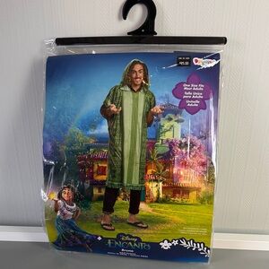 Disney Encanto Bruno Green Adult Poncho One size Fits Most Adults